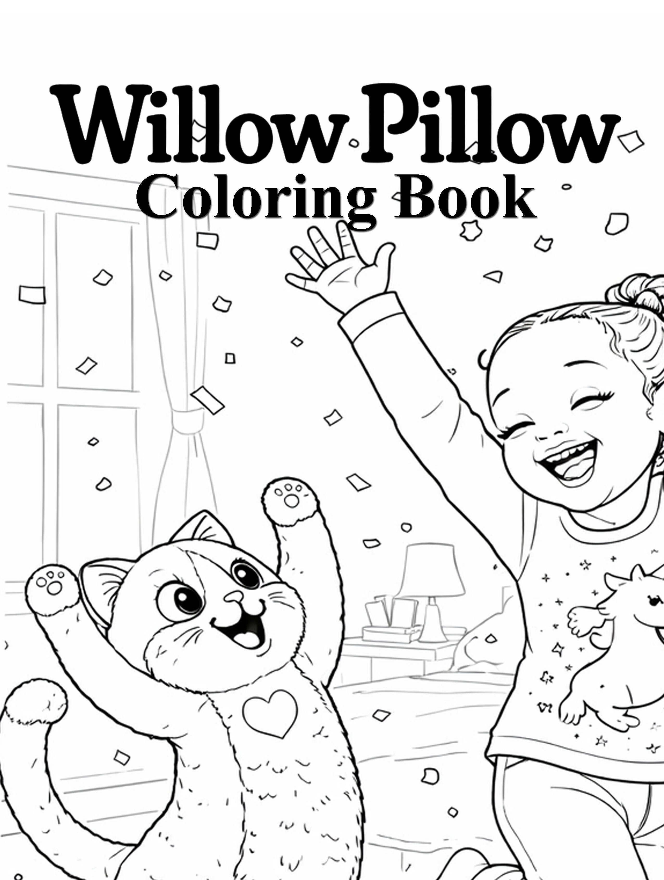 WILLOW PILLOW: Coloring Book